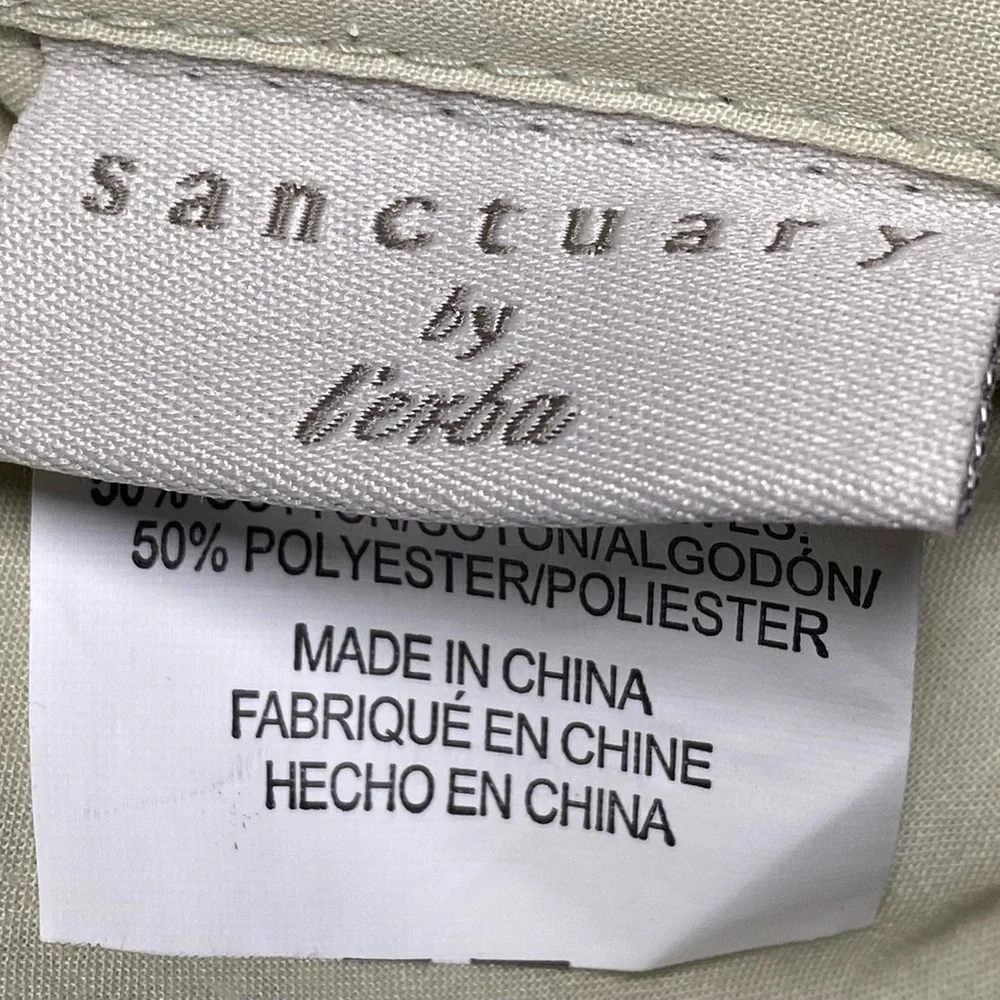 Sanctuary by l'erba Queen duvet cover sage‎ green